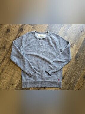 Levi's Men's Gray Crewneck Sweatshirt